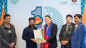 దావోస్‌లో జరుగుతున్న ప్రపంచ ఆర్థిక వేదిక (WEF–2026) సదస్సులో తెలంగాణ రాష్ట్రం మరో కీలక మైలురాయిని అధిగమించింది.