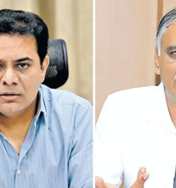 KTR Harish Rao BRS Strategy Jubilee Hills Bypoll Telangana BRS Bakki Card Campaign Telangana Local Elections 2025 KCR KTR Harish Coordination Congress BRS Politics Telangana