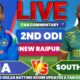 IND VS SA 2nd ODI 2025
