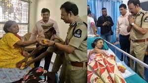 హైదరాబాద్ పోలీస్ కమిషనర్ వి.సి. సజ్జనార్ తన 2026 నూతన సంవత్సర వేడుకలను సంప్రదాయ కేక్ కటింగ్, ఆటలు, అద్భుతాలతో కాకుండా, సేవా దృక్పథంతో జరుపుకున్నారు.